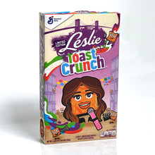 Leslie Grace Toast Crunch, front of box
