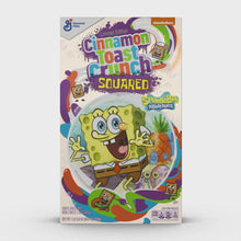 Rotating video of the Cinnamon Toast Crunch Squared cereal box
