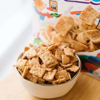 Bowl of cinnamon toast crunch